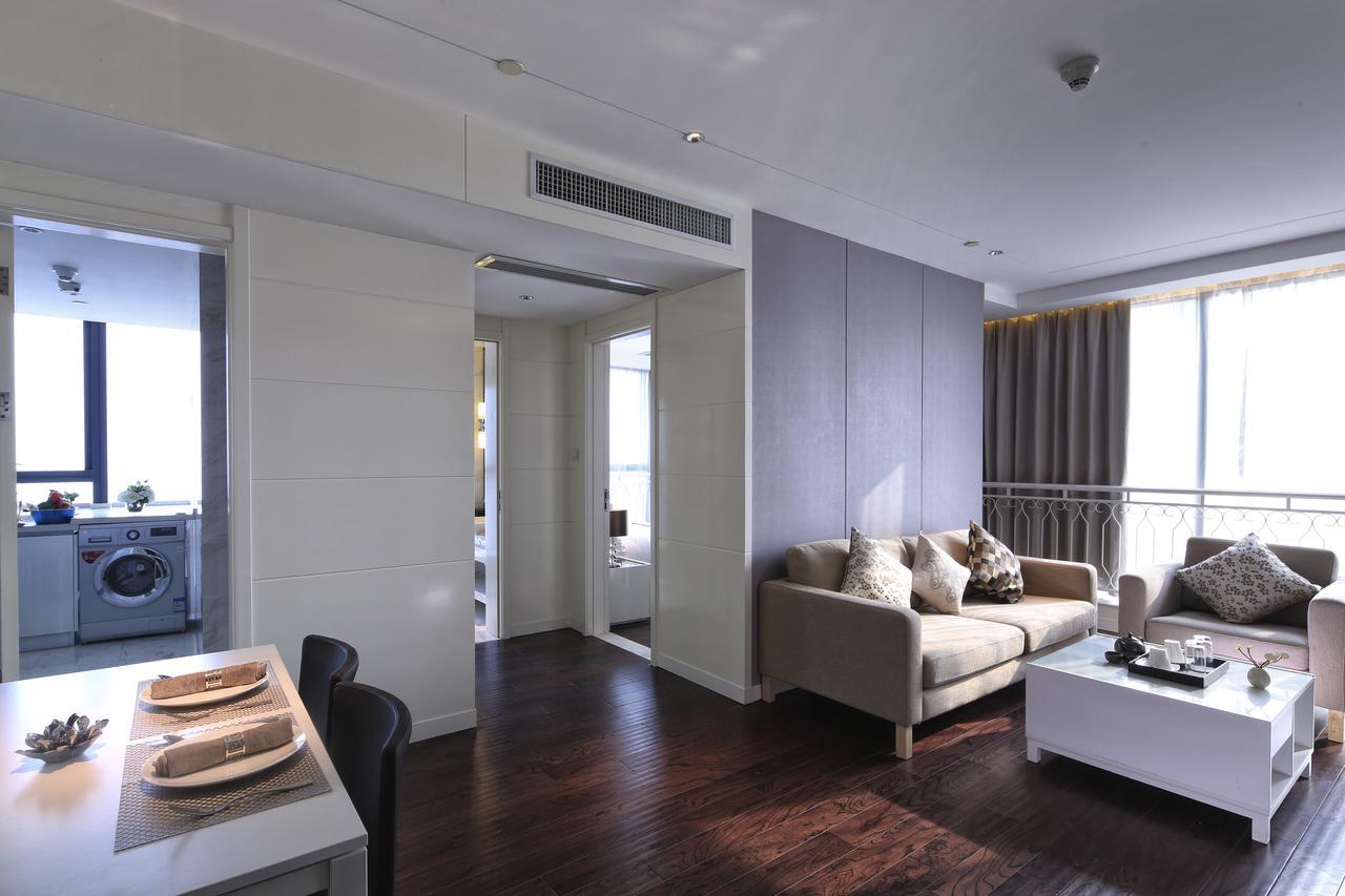نانجينغ Suning Auraya Service Apartment Nanjing المظهر الخارجي الصورة