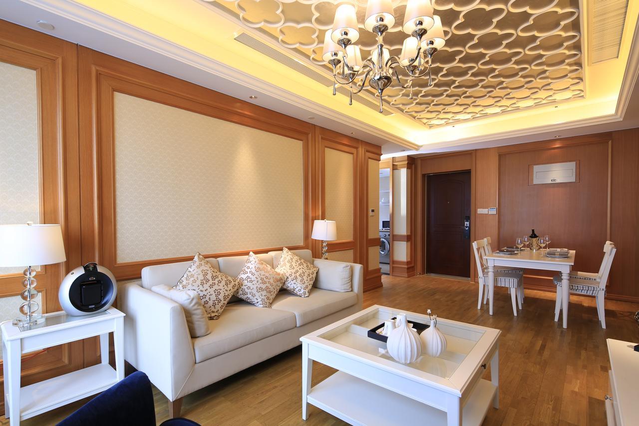 نانجينغ Suning Auraya Service Apartment Nanjing المظهر الخارجي الصورة