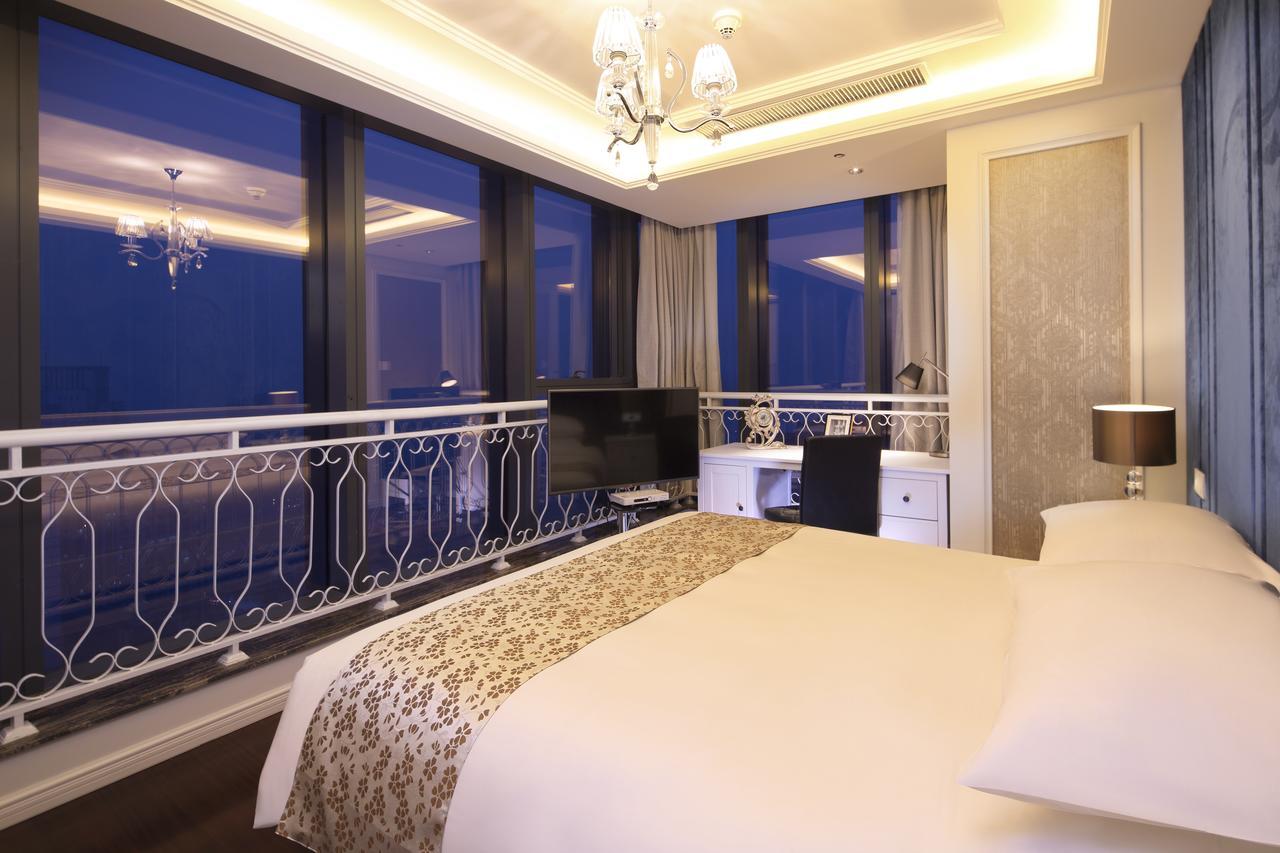نانجينغ Suning Auraya Service Apartment Nanjing المظهر الخارجي الصورة