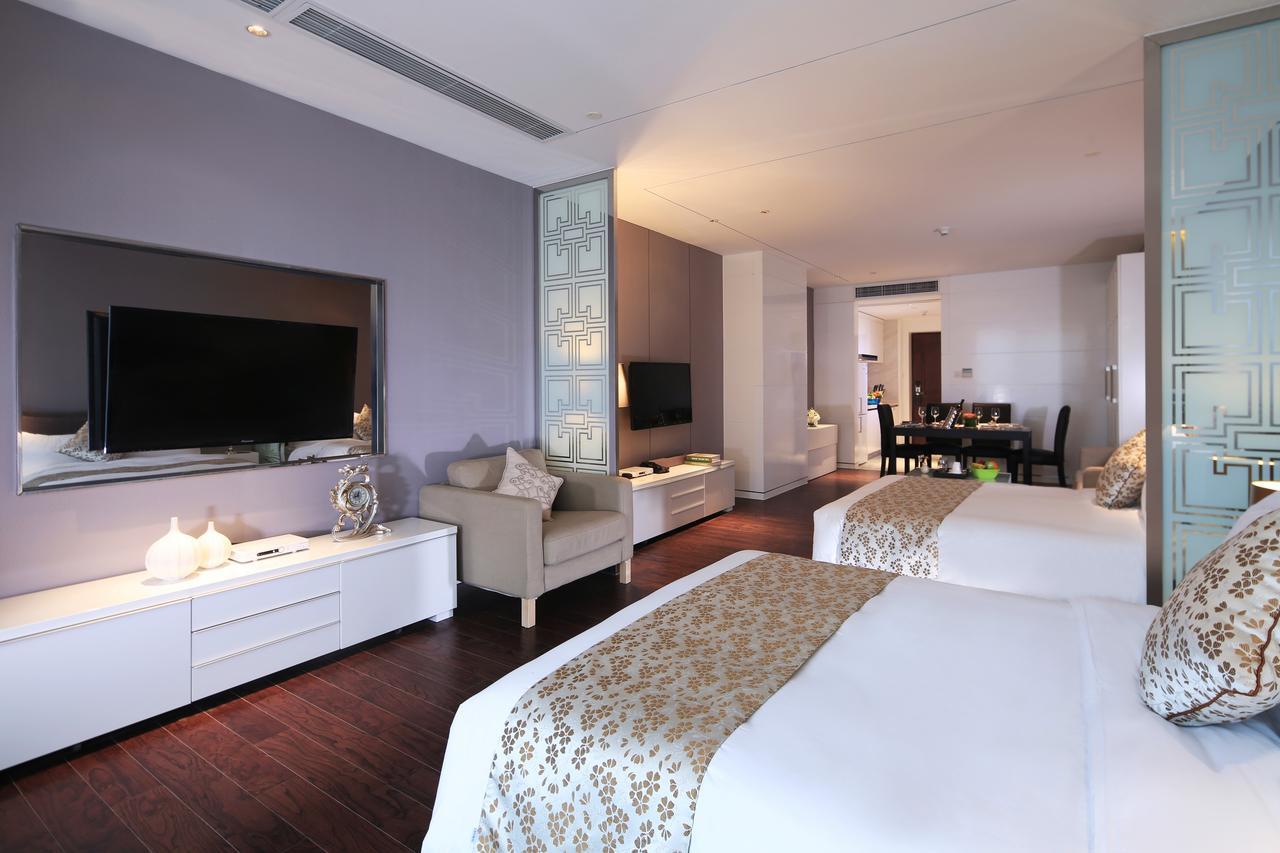نانجينغ Suning Auraya Service Apartment Nanjing المظهر الخارجي الصورة