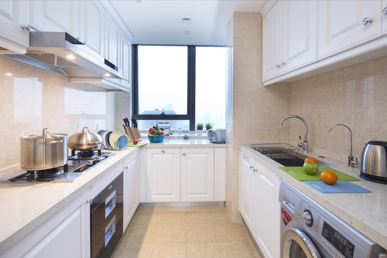 نانجينغ Suning Auraya Service Apartment Nanjing المظهر الخارجي الصورة