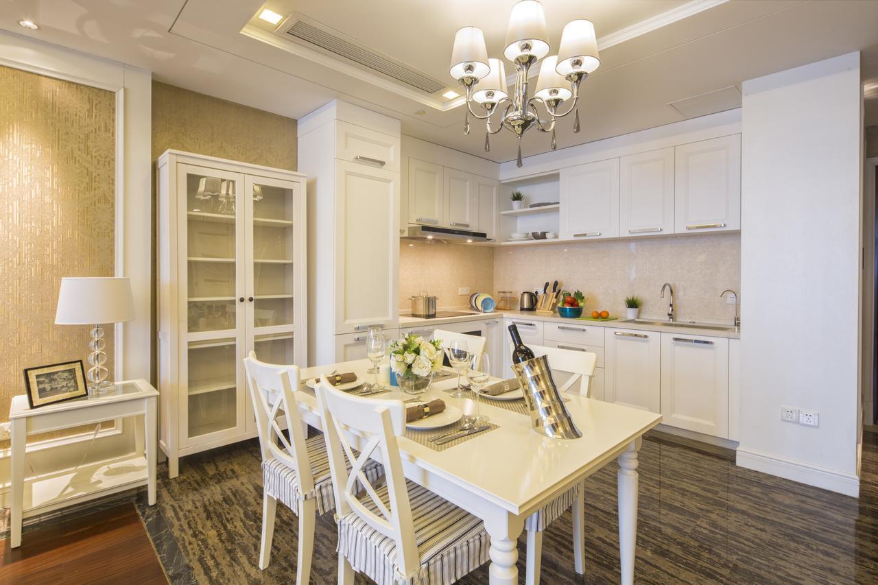 نانجينغ Suning Auraya Service Apartment Nanjing المظهر الخارجي الصورة