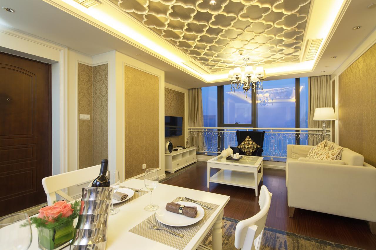 نانجينغ Suning Auraya Service Apartment Nanjing المظهر الخارجي الصورة