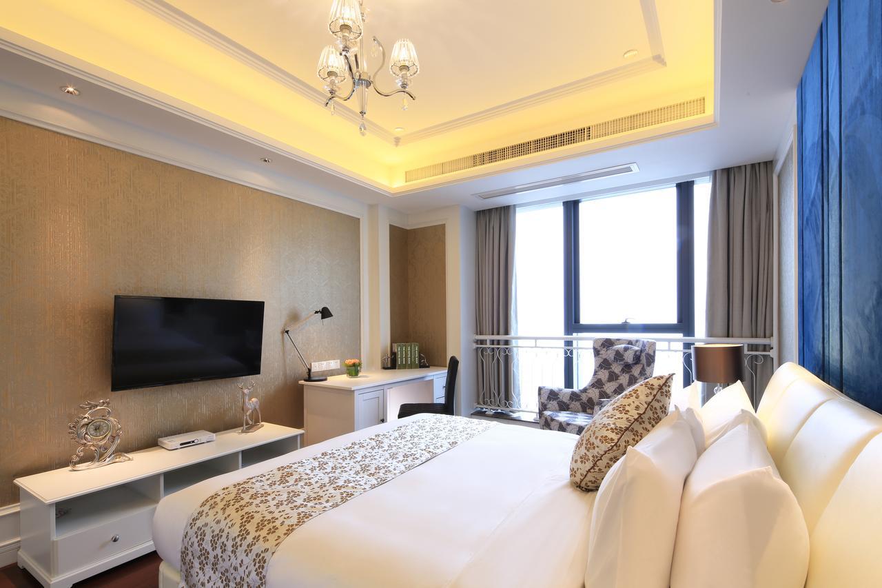 نانجينغ Suning Auraya Service Apartment Nanjing المظهر الخارجي الصورة
