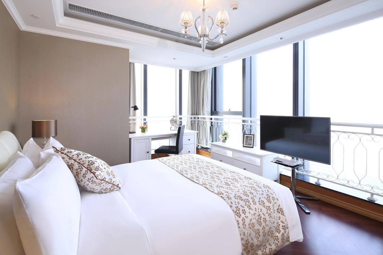 نانجينغ Suning Auraya Service Apartment Nanjing المظهر الخارجي الصورة