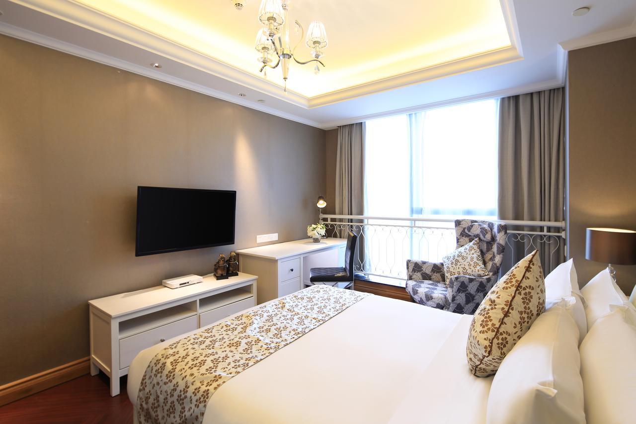 نانجينغ Suning Auraya Service Apartment Nanjing المظهر الخارجي الصورة