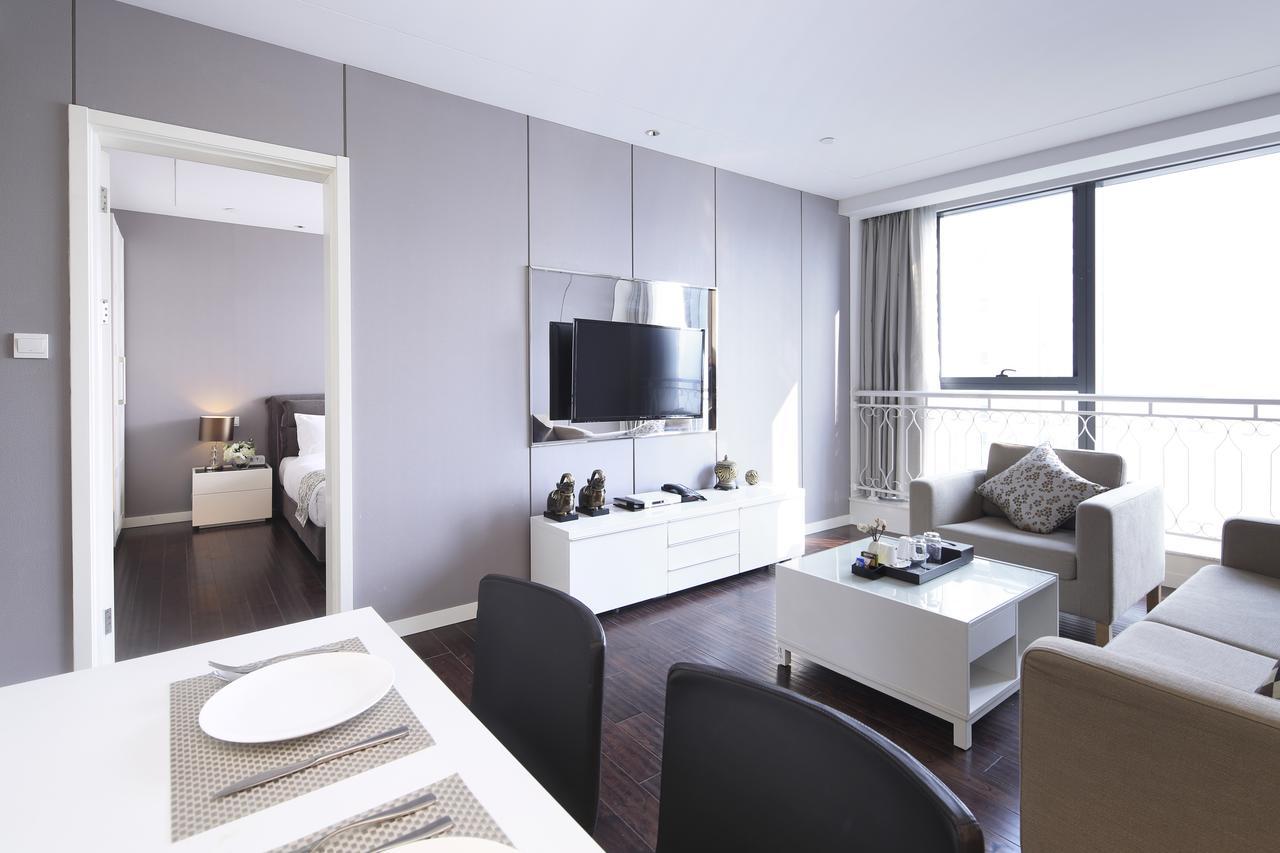 نانجينغ Suning Auraya Service Apartment Nanjing المظهر الخارجي الصورة