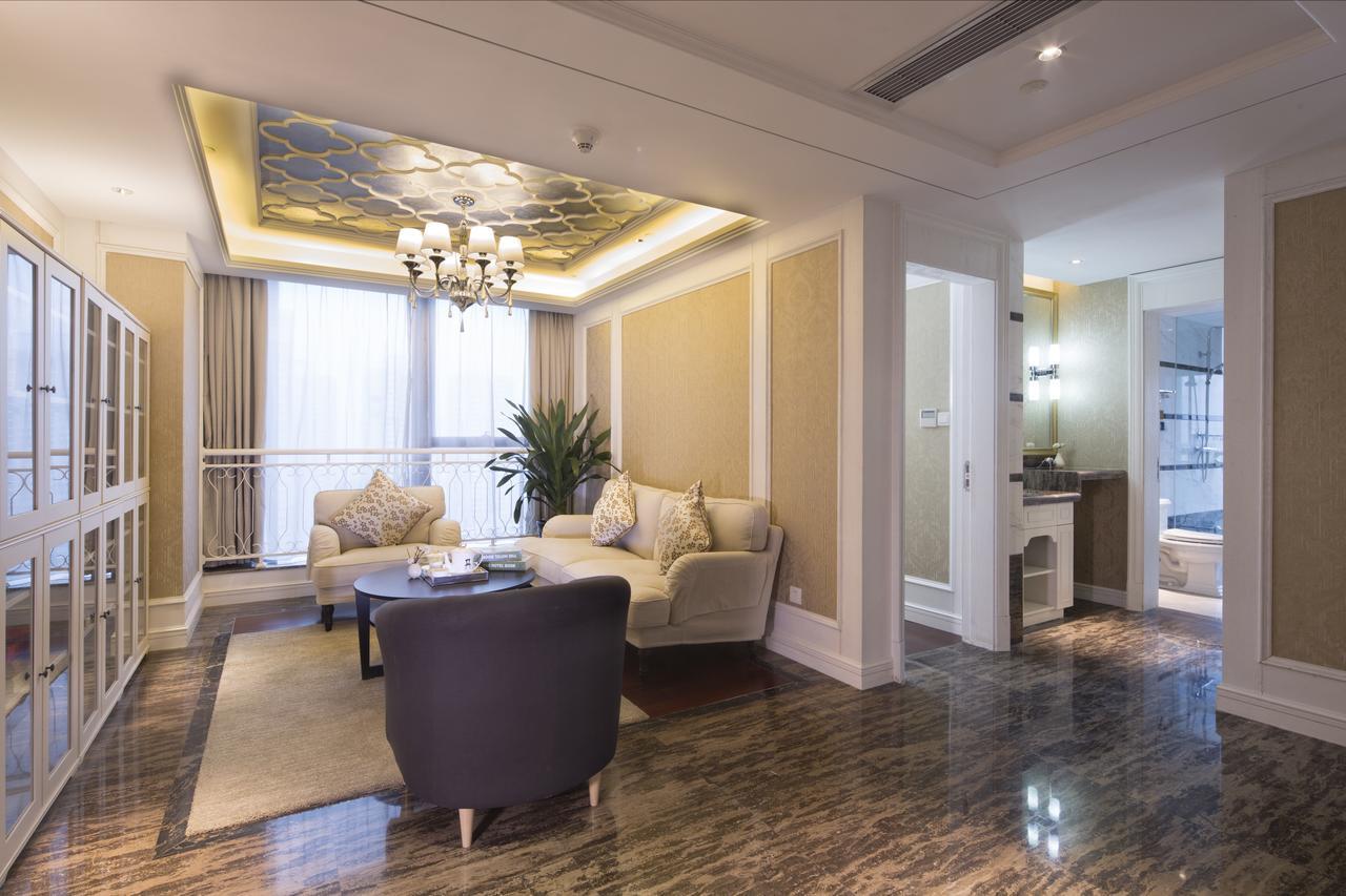 نانجينغ Suning Auraya Service Apartment Nanjing المظهر الخارجي الصورة