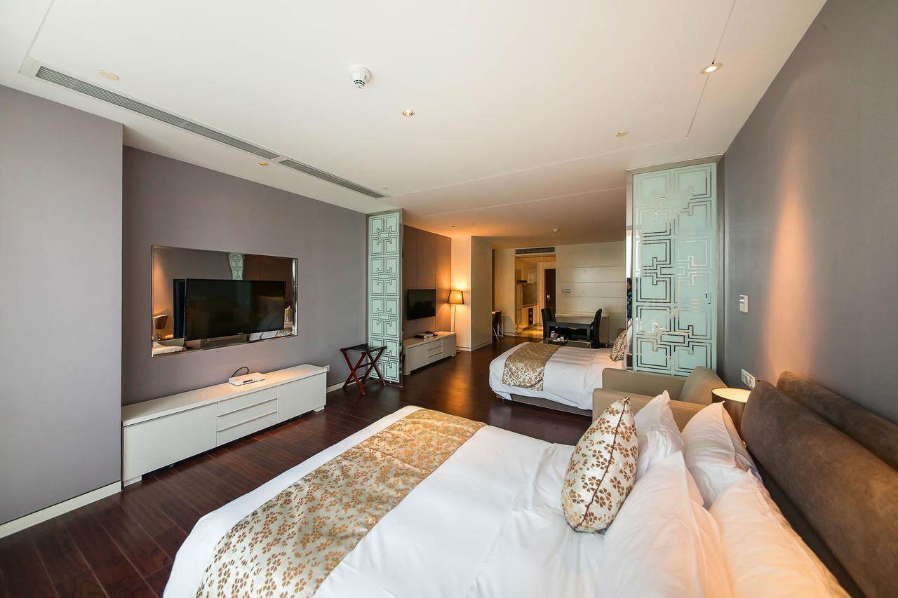 نانجينغ Suning Auraya Service Apartment Nanjing المظهر الخارجي الصورة