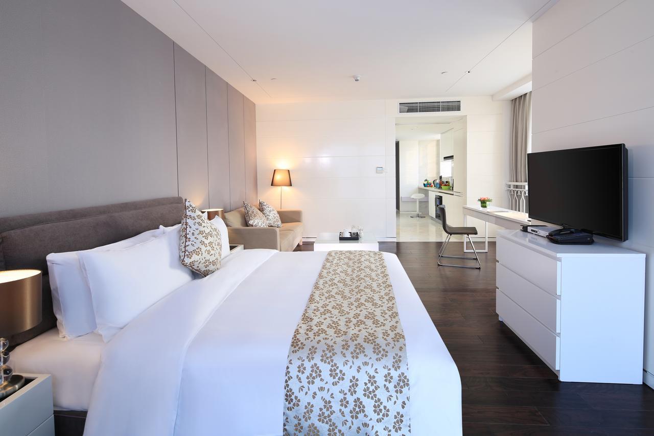 نانجينغ Suning Auraya Service Apartment Nanjing المظهر الخارجي الصورة