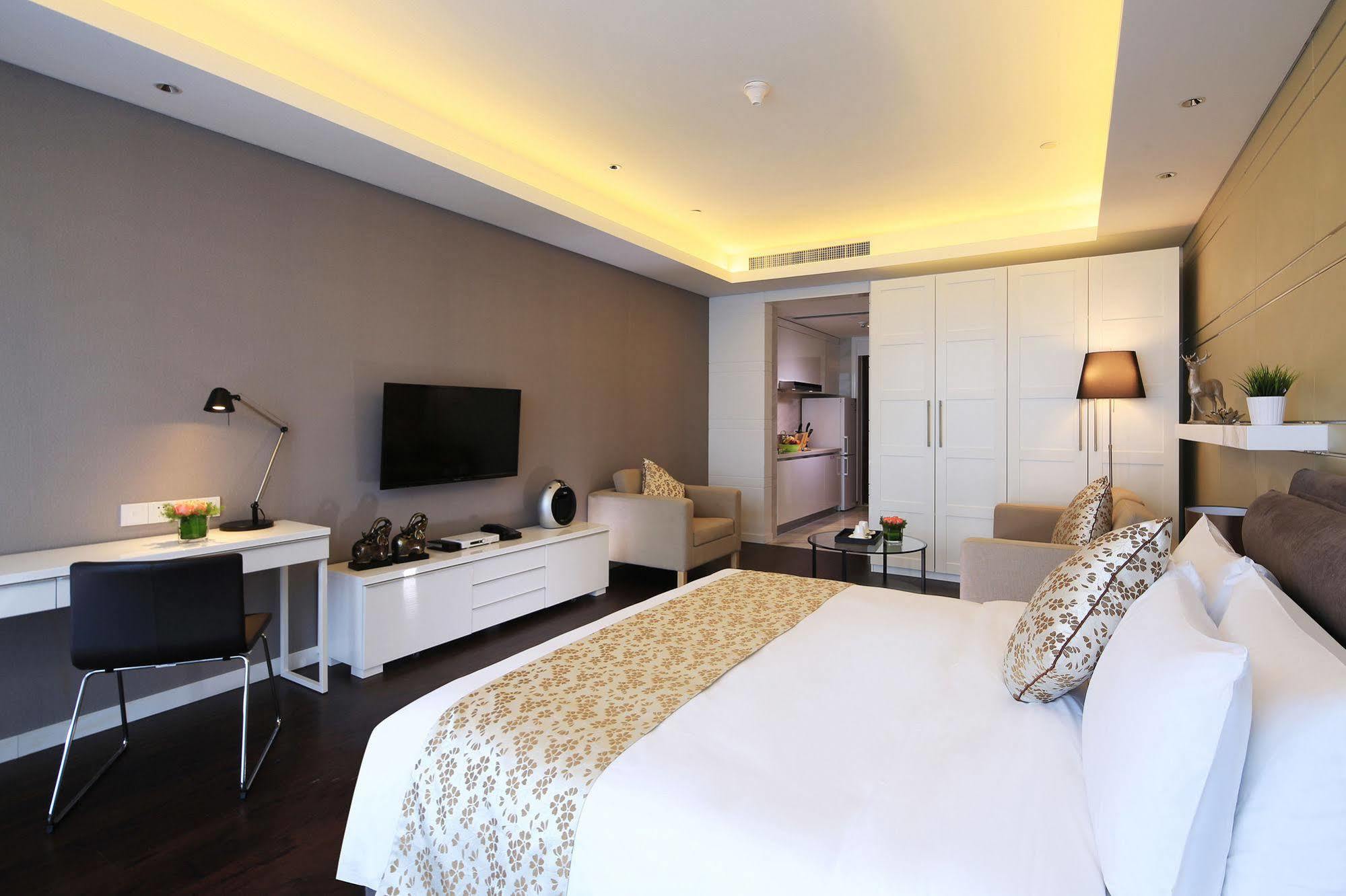 نانجينغ Suning Auraya Service Apartment Nanjing المظهر الخارجي الصورة