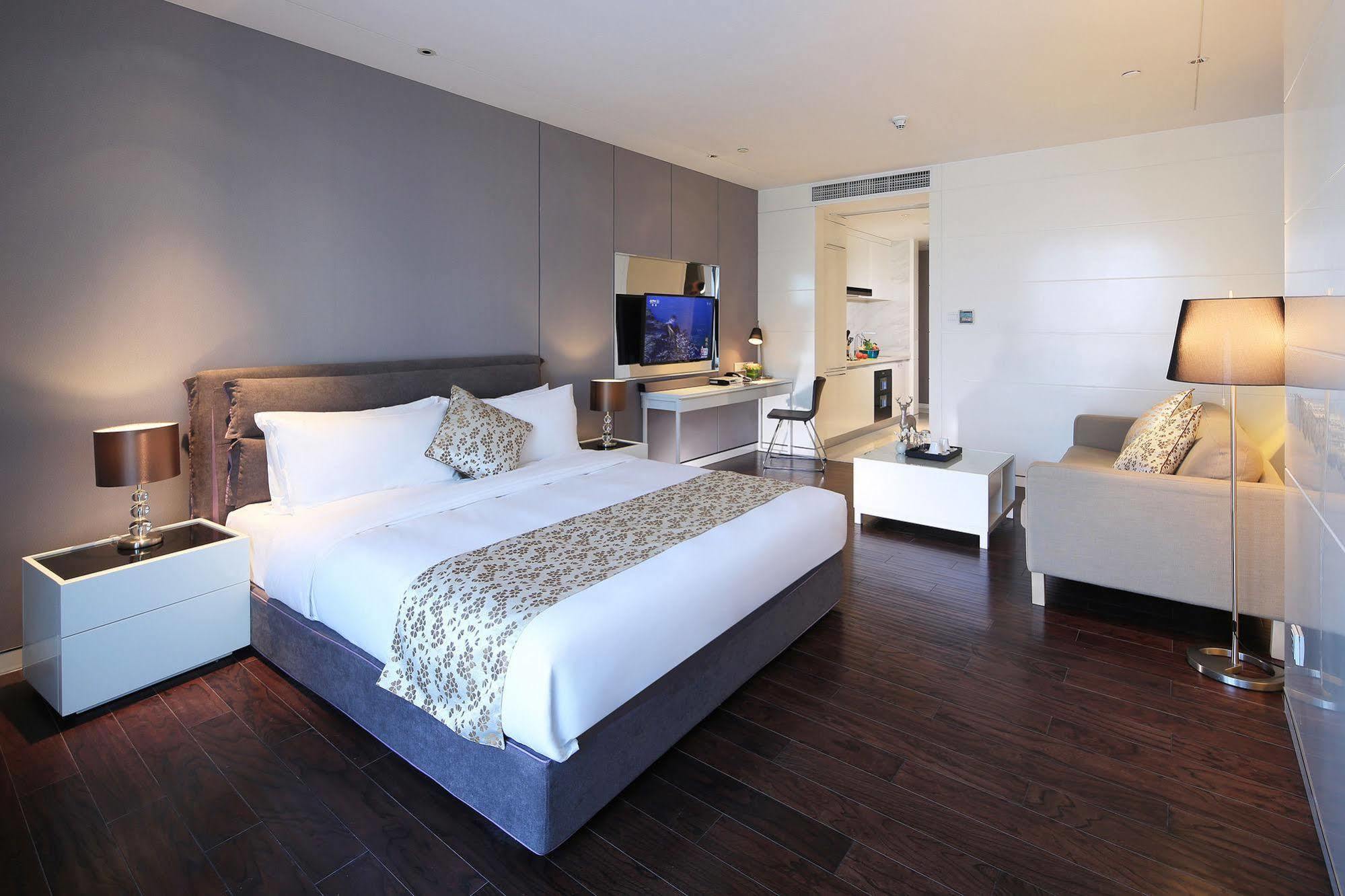 نانجينغ Suning Auraya Service Apartment Nanjing المظهر الخارجي الصورة