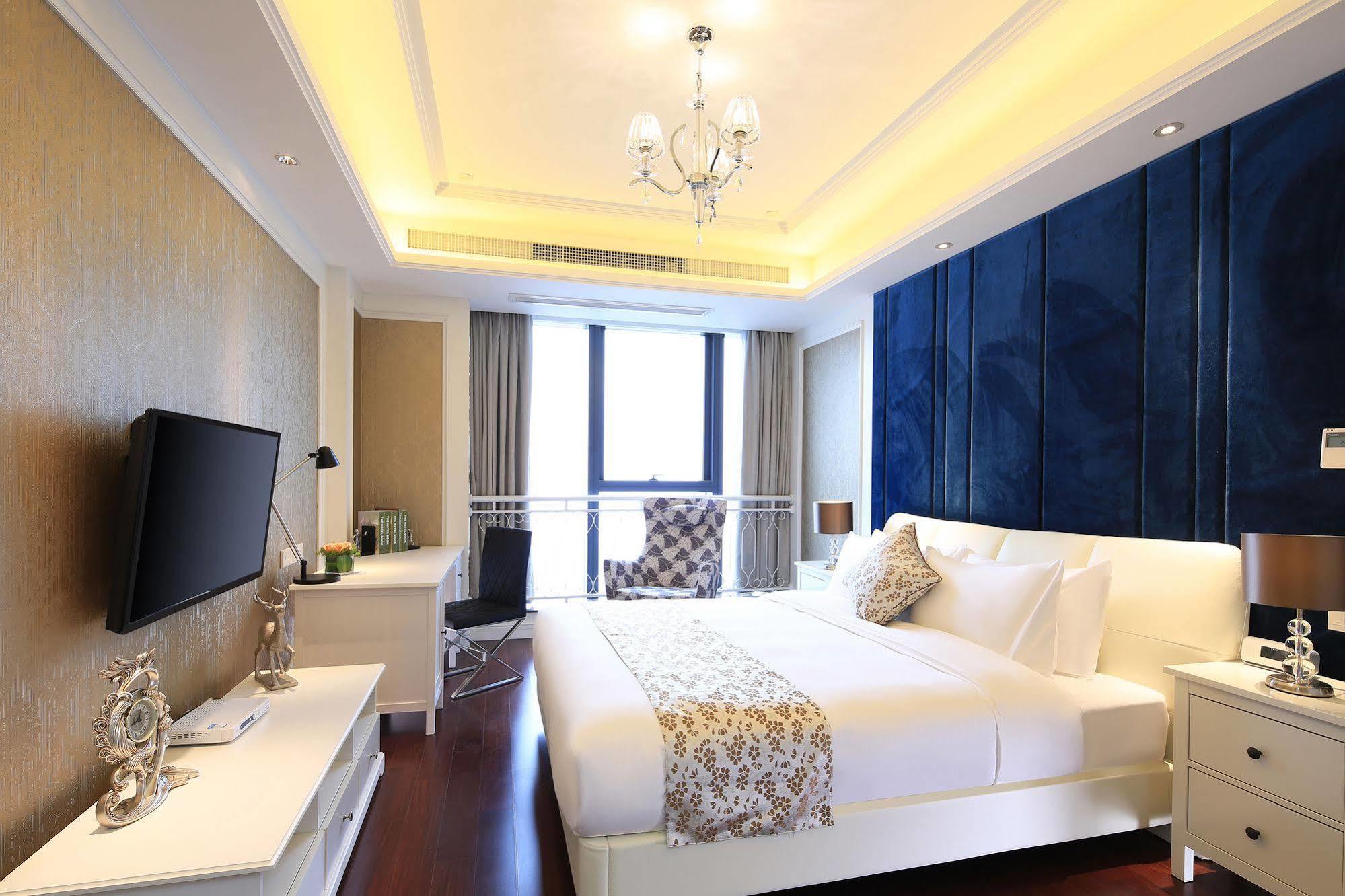 نانجينغ Suning Auraya Service Apartment Nanjing المظهر الخارجي الصورة