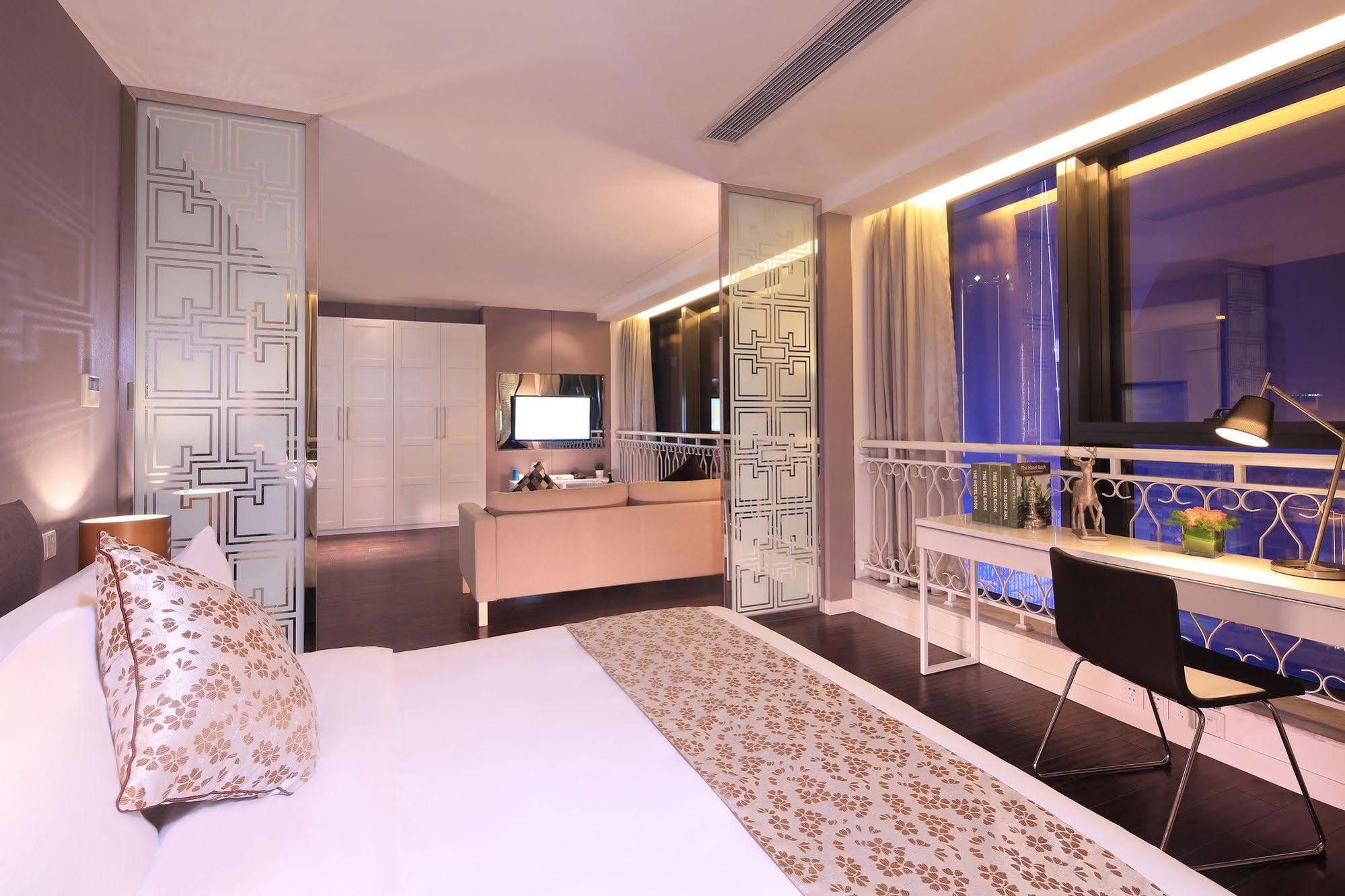 نانجينغ Suning Auraya Service Apartment Nanjing المظهر الخارجي الصورة