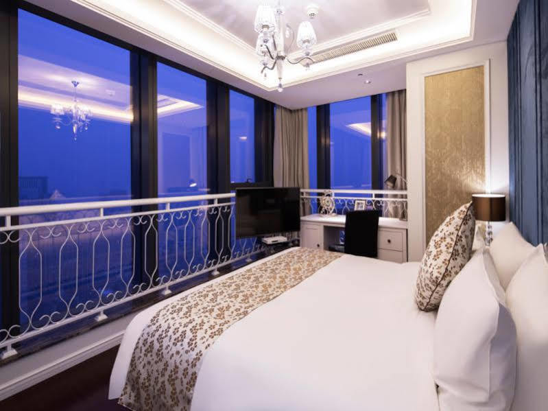 نانجينغ Suning Auraya Service Apartment Nanjing المظهر الخارجي الصورة