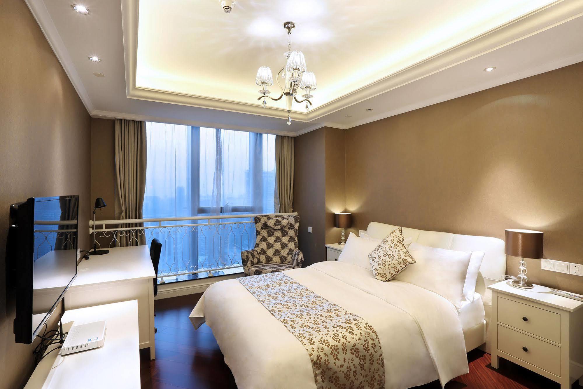 نانجينغ Suning Auraya Service Apartment Nanjing المظهر الخارجي الصورة