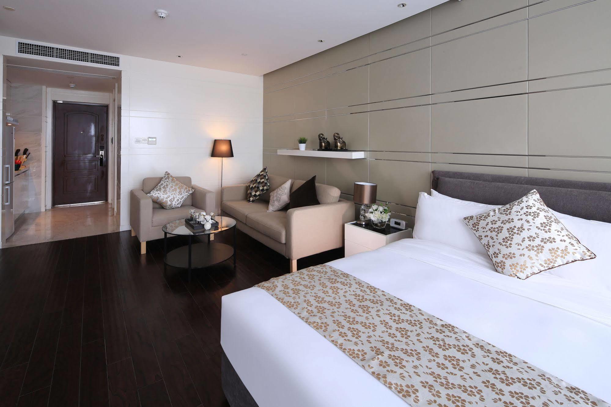 نانجينغ Suning Auraya Service Apartment Nanjing المظهر الخارجي الصورة
