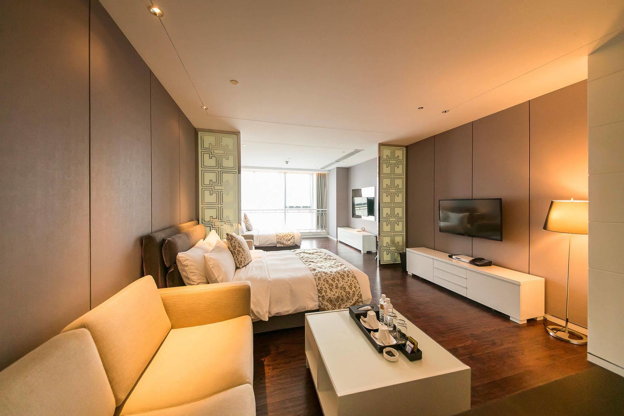 نانجينغ Suning Auraya Service Apartment Nanjing المظهر الخارجي الصورة