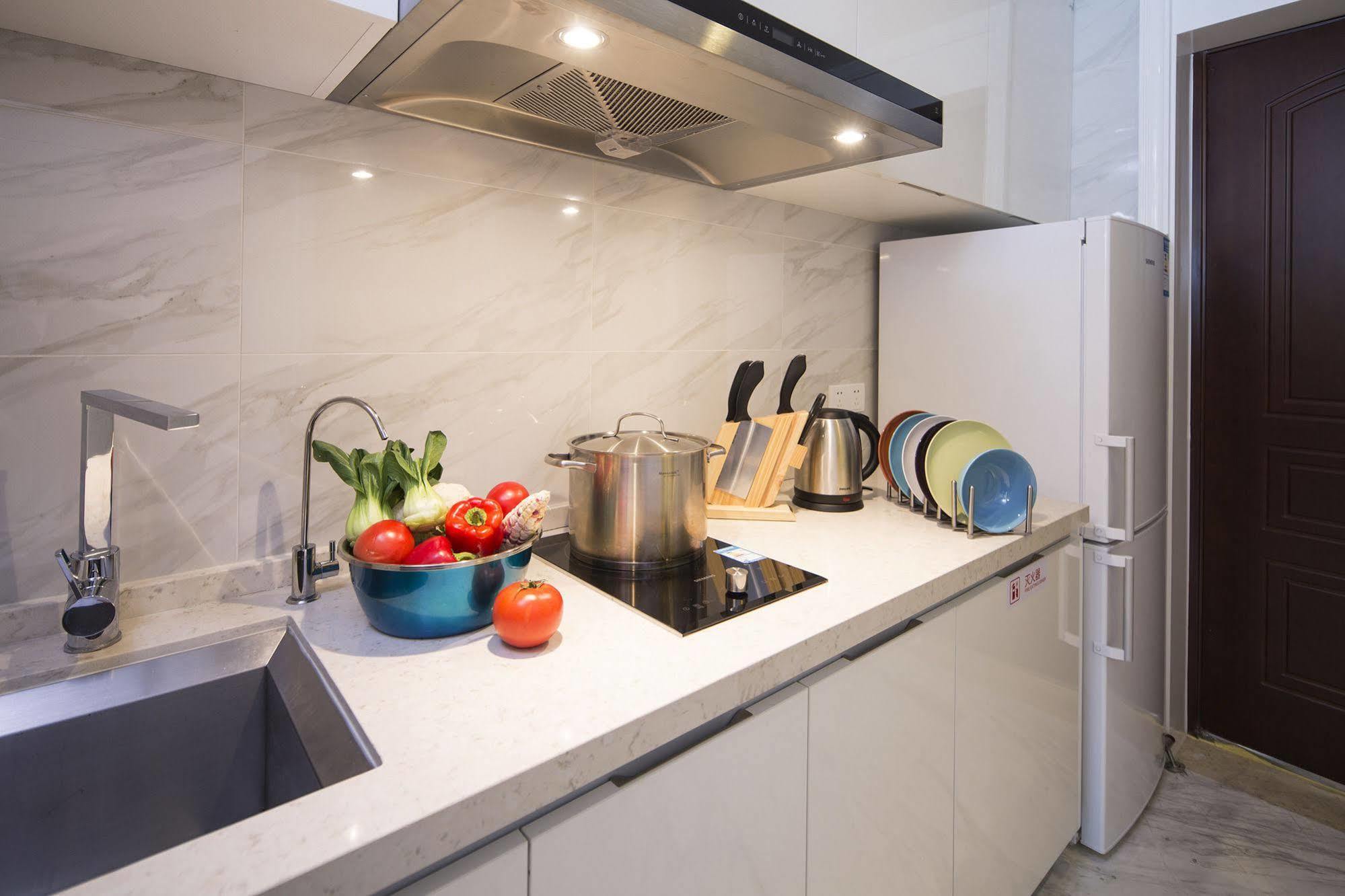 نانجينغ Suning Auraya Service Apartment Nanjing المظهر الخارجي الصورة