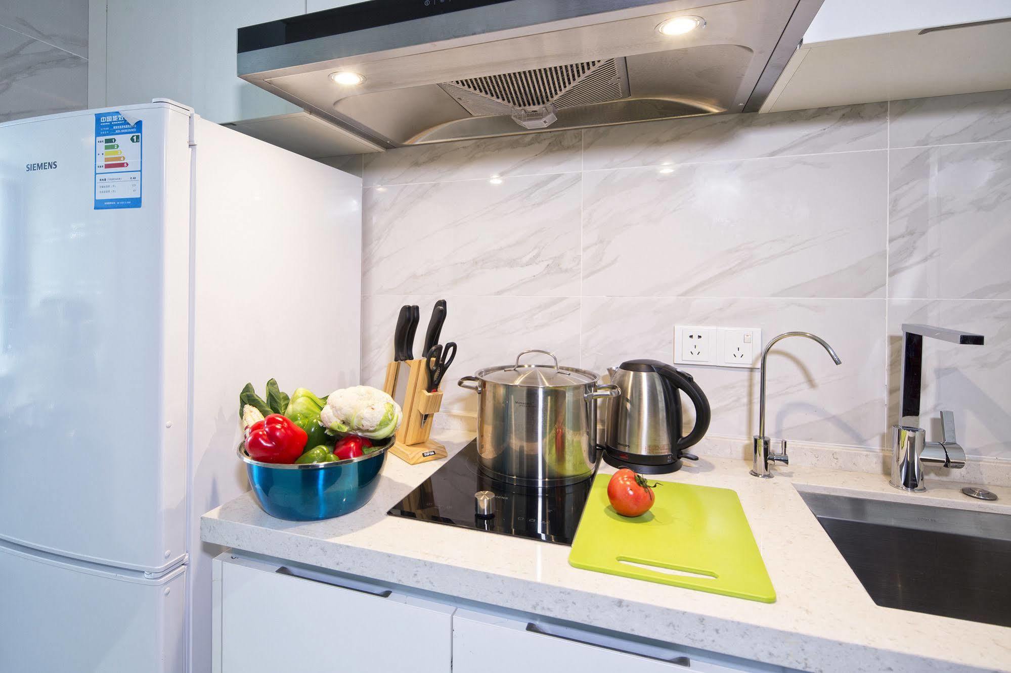 نانجينغ Suning Auraya Service Apartment Nanjing المظهر الخارجي الصورة